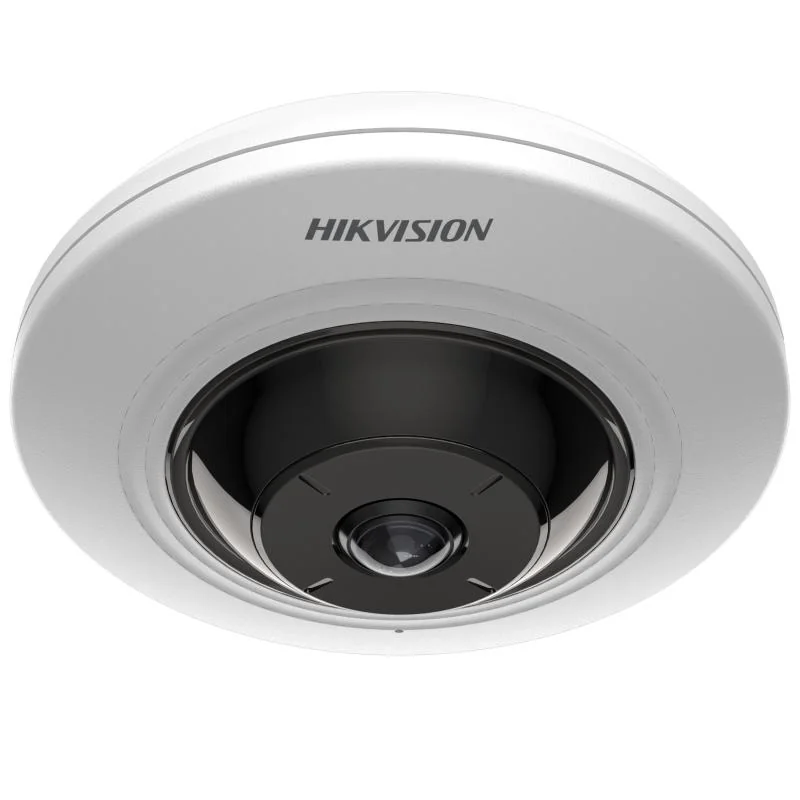 Smart Event, Fish Eye - Camera IP, 5MP, lentila 1.05mm, IR8m, Mic., Alarm, PoE - HIKVISION DS-2CD2955G0-ISU-1.05mm