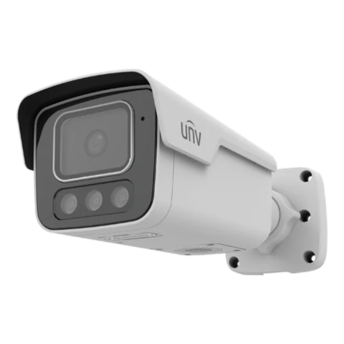 ColorHunter - Camera IP, 8MP, lentila 2.8mm, IR 40m, WL 40m, Audio, Alarma, PoE - UNV IPC2B18SS-ADF28KMC-I1