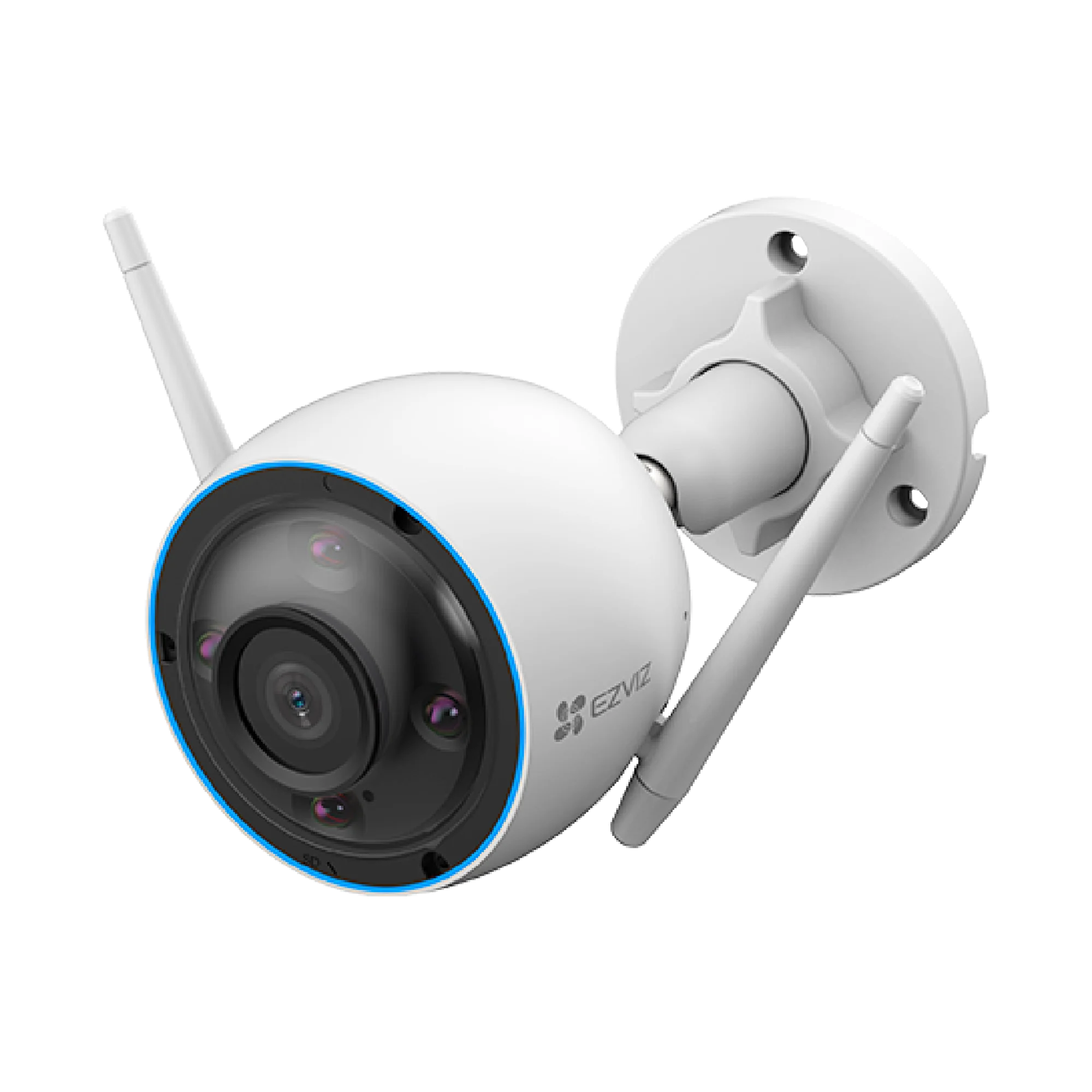 Camera IP WiFi, rezolutie 5.0MP, lentila 2.8mm, color 24/7, IR 30M, Audio bidirectional - EZVIZ CS-H3-3K
