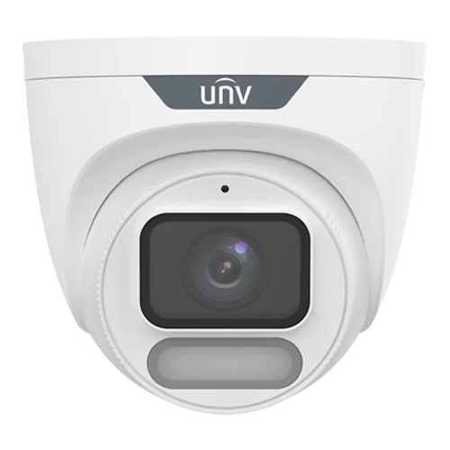 Camera IP 4MP, Wise-ISP, ColorHunter, lentila 2.8mm, WL 30m, Mic, color 24/7 - UNV IPC3624LE-ADF28K-WP