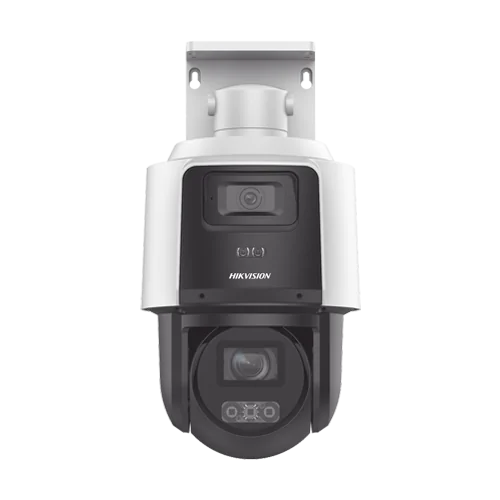 Camera IP PTZ TandemVu, 4MP dual, zoom optic 4X, IR 40m & WL 30m - HIKVISION DS-2SE3C404MWG-E14-2.8mm