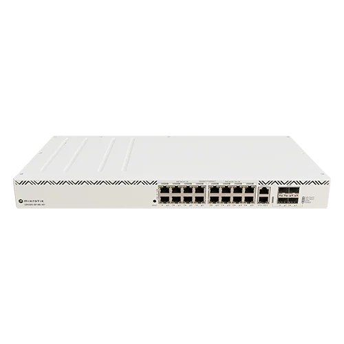 Switch 16 porturi PoE++, 600W, 4 SFP 10G, Management - MIKROTIK CRS320-8P-8B-4S+RM Mikrotik