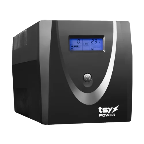 UPS TSY Power, 1200VA/720W, LCD, AVR-repornire automata, Management, 4 x Schuko, 2 x RJ45, 1 X USB type B TSY-MP-1K2-LCD