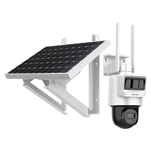 Camera PT IP 4G LTE, 4MP, 2.8mm, IR 30m, Audio, PIR+Radar, Panou solar + Acumulator lithium 50.76Wh - HIKVISION DS-2DE2C400IW