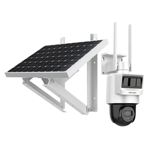 Camera PT IP 4G LTE, 4MP, 2.8mm, IR 30m, Audio, PIR+Radar, Panou solar + Acumulator lithium 50.76Wh - HIKVISION DS-2DE2C400IWG-K-4G-C05S10-2.8mm