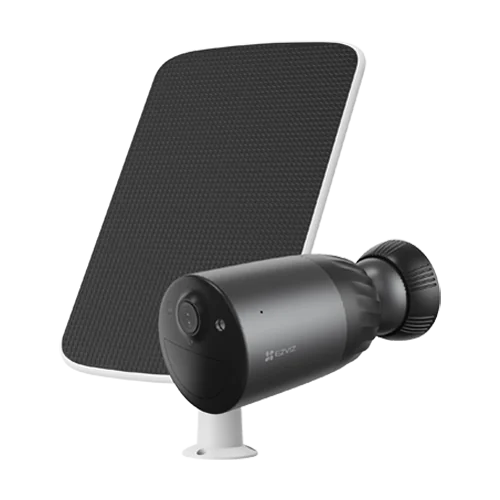 Camera IP Wi-Fi6, rezolutie 8.0MP, acumulator 10.400 mAh, Audio, IR15m, Color 24/7, Panou Solar - EZVIZ CS-BC1C-4K(SP-kit)