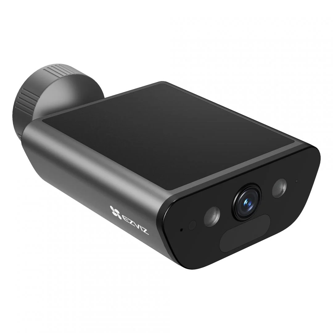 Camera IP Wi-Fi6 cu panou solar integrat, rezolutie 8.0MP, acumulator 10.400mAh, Color 24/7 - EZVIZ CS-EB5-4K