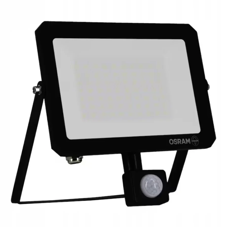Proiector LED cu senzor de miscare si lumina Osram LUX, 50W, 220-240V, 4500 lm, lumina neutra (4000K), IP65, Negru
