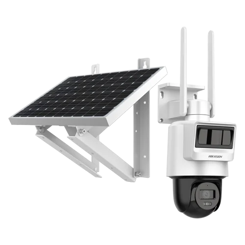 Camera PT IP 4G LTE, 2MP, 2.8mm, IR 30m, PIR+Radar, Panou solar + Acumulator lithium 50.76Wh - HIKVISION DS-2DE2C200IWG-K-4G-C05S10-2.8mm Hikvision