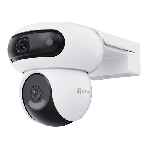 Camera IP, Wi-Fi, Dual-Lens Pan&Tilt 4MP, Audio bidirectional, Alarma, IR 30M, Color 24/7 - EZVIZ CS-H90(2x4MP)