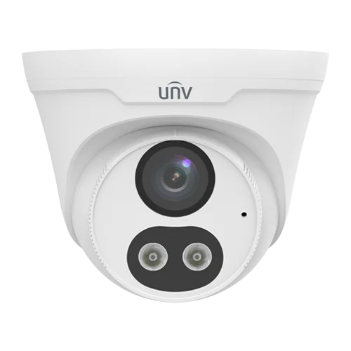 Camera IP ColorHunter Dual-Light, 8MP, lentila 2.8mm, IR 30m, WL 30m, Audio bidirectional - UNV IPC3618LE-ADF28KC-DL