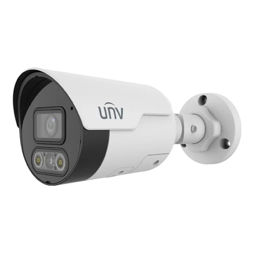 Camera IP ColorHunter Dual-Light, 8MP, lentila 2.8mm, IR 30m, WL 30m, Audio bidirectional, PoE - UNV IPC2128LE-ADF28KMC-DL