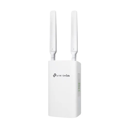 Router exterior 4G+, Wi-Fi 6, AX3000, Nano SIM, 3 x RJ45 Gigabit, PoE In/Out, IP55 - TP-Link Omada ER703WP-4G-Outdoor TP-Link