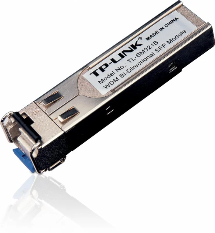 Modul SFP Gigabit bidirectional WDM TX:1310nm/RX:1550nm, Single-mode, LC/UPC, 20 km - TP-Link Omada SM321B
