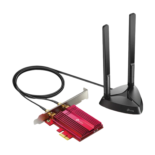 Adaptor PCI-E Bluetooth 5.2, Wi-Fi 6, AX3000 Dual-Band, 2 x Antene High-Gain - TP-Link ArcherTX3000E TP-Link