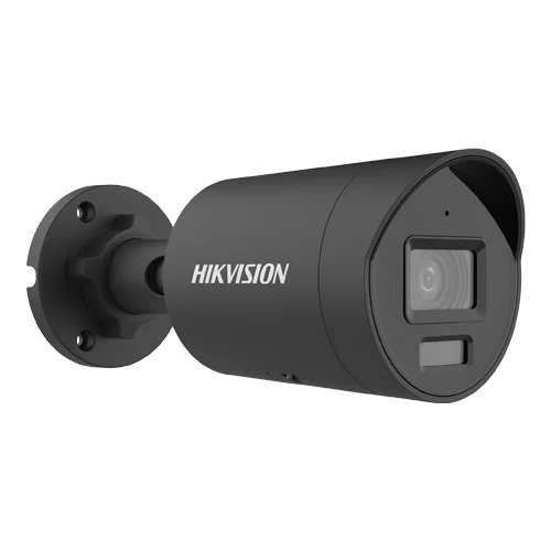Camera IP, AcuSense, 4MP, lentila 2.8mm, IR 40m DarkFighter, Mic., PoE, BLACK - HIKVISION DS-2CD2046G2H-IU-2.8mm-BLACK
