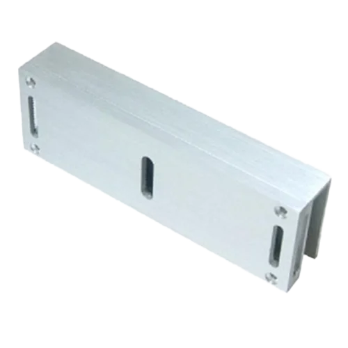 Suport U, instalare placa armatura H-01CC pe usa de sticla - ASSA ABLOY U1855