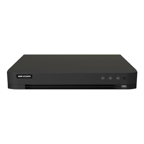 DVR AcuSense 8 ch., 5MP + 8 ch. IP 4K, Audio bidirectional, Alarma, 1U - HIKVISION iDS-7208HUHI-M1-XT(4A+8/4ALM)