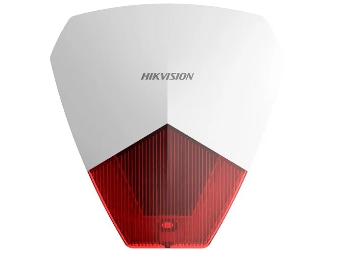 Sirena cablata AX PRO de exterior cu flash, led Rosu, IP54 - HIKVISION DS-PS1-R