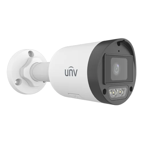 Camera IP 4MP, Dual Light, lentila 2.8mm, IR 30m, WL 30m, Mic, SDCard, PoE, IP67 - UNV IPC2124LB-AF28K-DL2