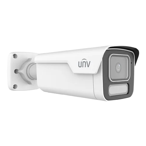 Camera IP Wise-ISP ColorHunter, 8MP, lentila 2.8mm, WL 40m, Alarma, Mic, PoE, Color 24/7, IK10 - UNV IPC2B18SE-ADF28K-WP-I1