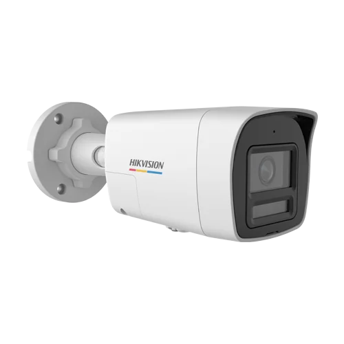 Camera de supraveghere IP Hikvision ColorVu3 Bullet DS-2CD1047G3H-LIUF-SL-2.8mm, 4MP, IR/WL 30m, audio, alarma audio+strobo Hikvision