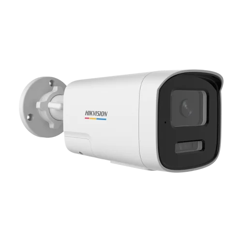 Camera IP, 4MP, lentila 4mm, IR 50m, WL 50m ColorVu3, Audio, Alarma audio+strobo - HIKVISION DS-2CD1T47G3H-LIUF-SL-4mm