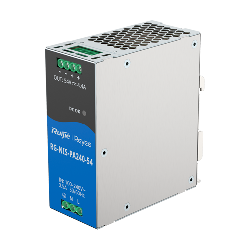 Sursa de alimentare in comutatie, 54V/4.4A, 240W, sina DIN - Ruijie Reyee RG-NIS-PA240-54 | Altamag.ro