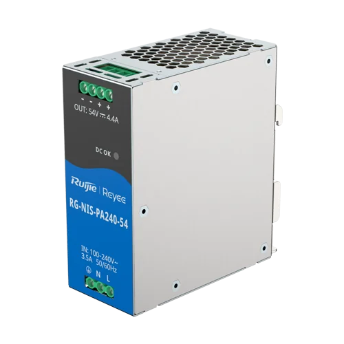 Sursa de alimentare in comutatie, 54V/4.4A, 240W, sina DIN - Ruijie Reyee RG-NIS-PA240-54