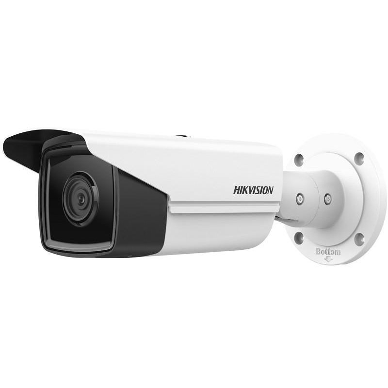 Camera supraveghere Hikvision IP bullet DS-2CD2T43G2-4I6 mm, 4MP, Acusens deep learning algorithms- filtrarea alarmelor false dupa corpul uman si masini