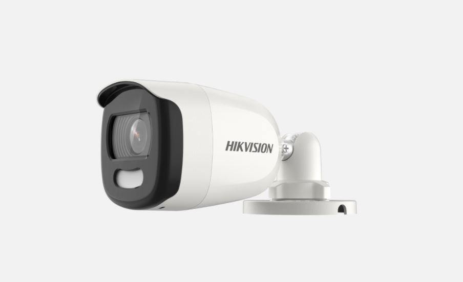 Camera supraveghere Hikvision Turbo HD DS-2CE10HFT-F28 (2.8mm); 5MP, ColorVu - imagini color pe timp de noapte, senzor: 5 MP CMOS, rezolutie: 2560 (H) * 1944 (V) 5MP