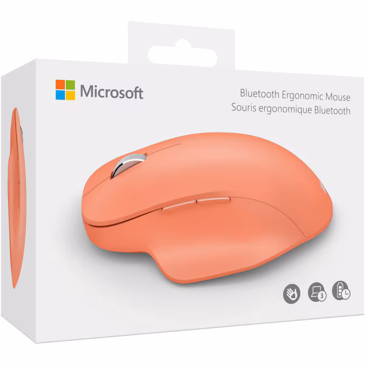 Mouse Microsoft Bluetooth Ergonomic Peach 222-00040