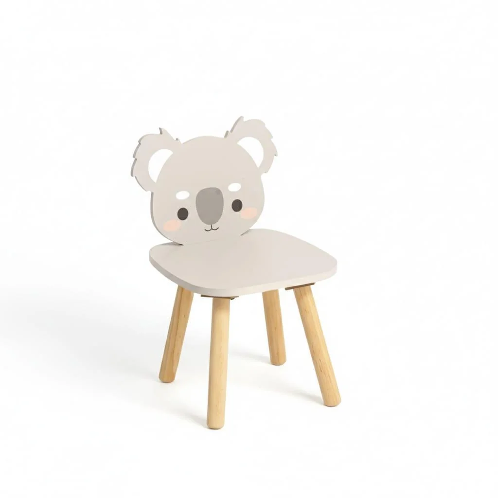 Scaun copii, MDF,design ursulet koala, U-Grow U-Grow