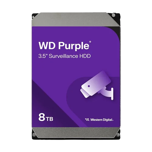 Hard disk 8TB - Western Digital PURPLE WD85PURZ WD