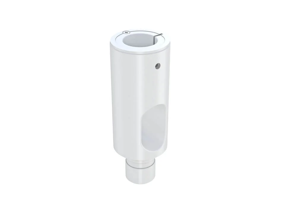 Teava extensie Multibrackets 5419 pentru suporturile cu gas, 10 cm, alb Multibrackets
