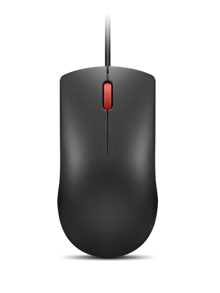Mouse cu fir Lenovo 120; 1600DPI; conectivitate: USB-A; senzor optic; numar de butoane: 3; greutate: 90g; lungimea cablului: 1.5m; compatibil cu Windows 10 Home Single Language 64, Windows 11; culoare: negru
