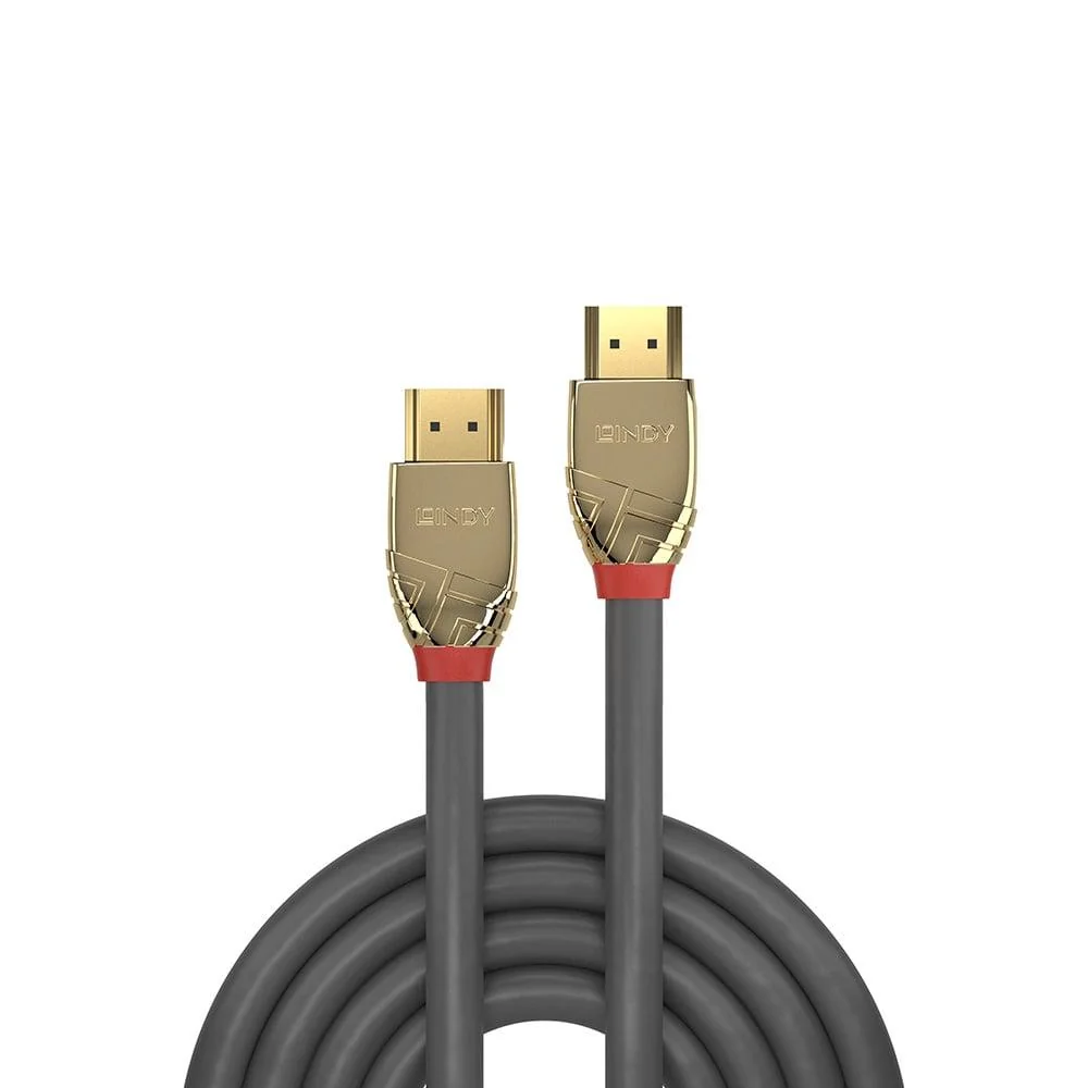Cablu HDMI High Speed, 7.5 m, Lindy, Gold Line 37865 Lindy