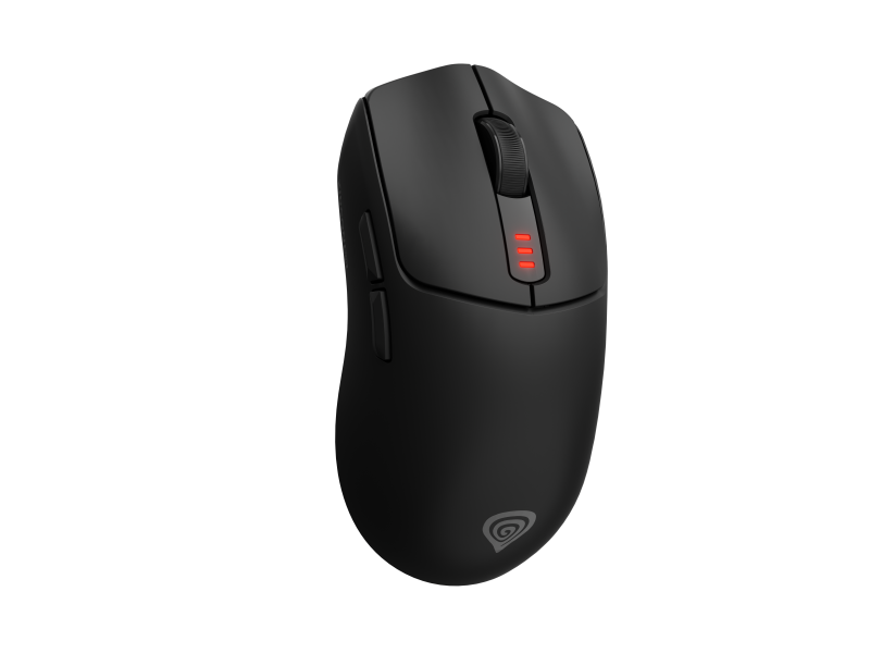 Mouse gaming wireless Gensesis Zircon 500 G2, senzor optic, interfata USB, rezolutie maxima 10000 DPI, numar butoane 6,switch