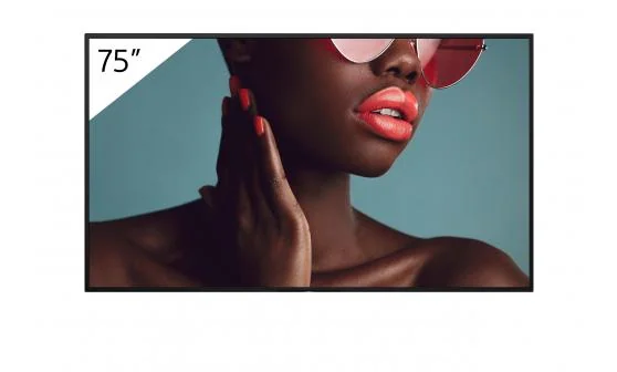 Display profesional 75" Sony Bravia, FW-75BZ40L, 700cd, 24/7, Landscape/Portrait, AirPlay/Chromecast, garantie 5 ani Sony