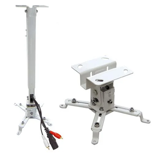 Suport videoproiector tavan EATV2, alb, reglabil, 43-65 cm Blackmount