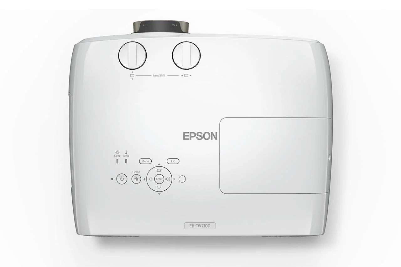 Videoproiector EPSON EH-TW7100, 4K PRO-UHD, 3000 lumeni, contrast 100.000:1, Bluetooth audio out Epson