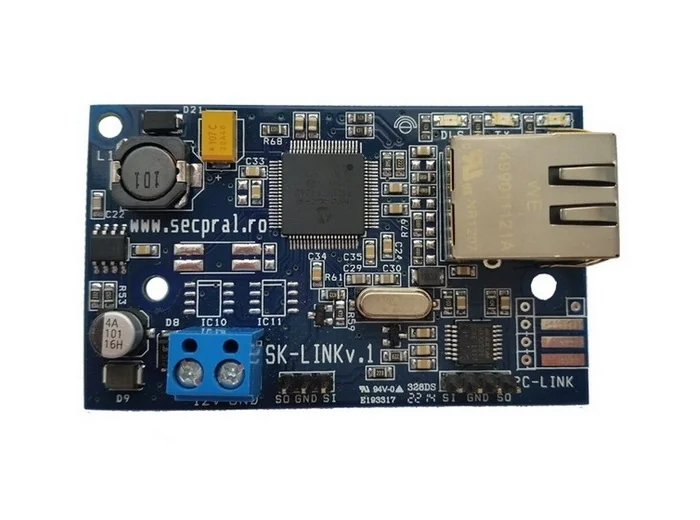 MODUL DE COMUNICARE IP COMPATIBIL CU CENTRALE DSC