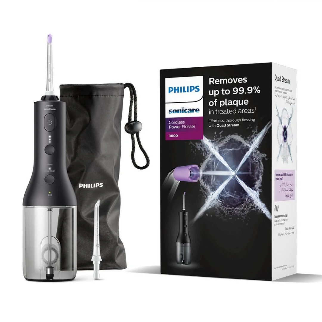 Irigator bucal PHILIPS Sonicare Cordless Power Flosser 3000 HX3826/33 Philips