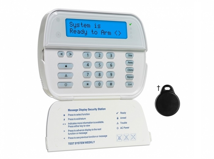 TASTATURA WIRELESS LCD+CITITOR PROXIMITATE ALEXOR | Altamag.ro
