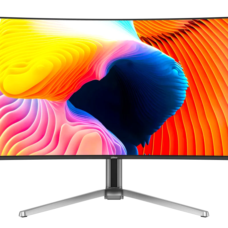 Monitor Dahua 31.5" DHI-LM32-GO43A, Curvature: 1700R, Diagonal (inch): 31.5, Diagonal (cm): 80, Aspect ratio: 16:9, Panel: QD-OLED, Resolution: 3840x2160, Refresh Rate: 165Hz, Response time GtG: 0.03ms, Brightness (max): 400 cd/m², Contrast (static) :