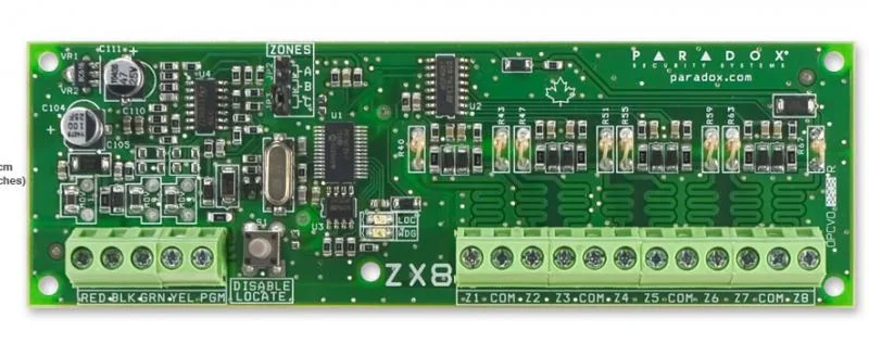 MODUL DE EXTENSIE 8 ZONE PENTRU SP, MG SI EVO
