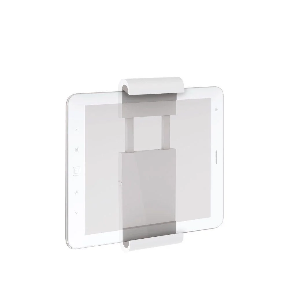 Suport Tableta/Mobil de birou, Barkan T50, Fix, 7-12'', alb