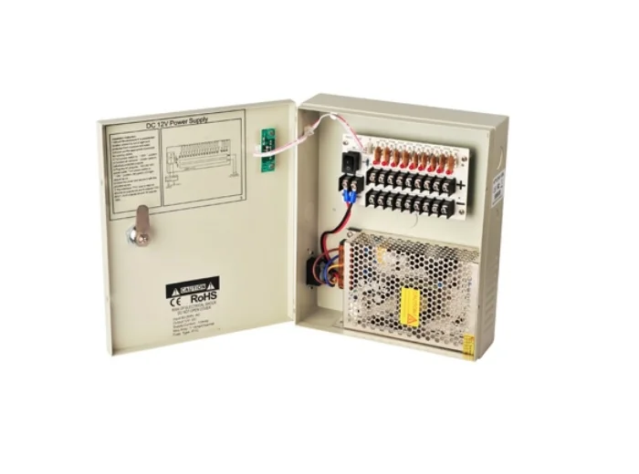 SURSA DE ALIMENTARE 12VDC 5A, 9 CANALE Secpral