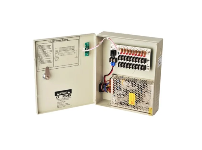 SURSA DE ALIMENTARE 12VDC 10A, 9 CANALE Secpral
