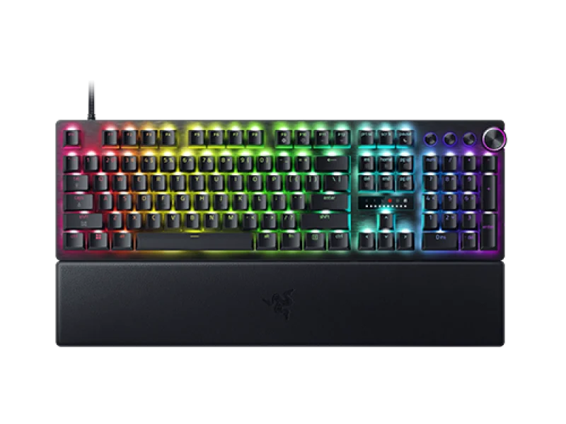 Tastatura mecanica Razer Huntsman V3 Pro 8KHz, iluminare Razer Chroma RGB, US layout, negru